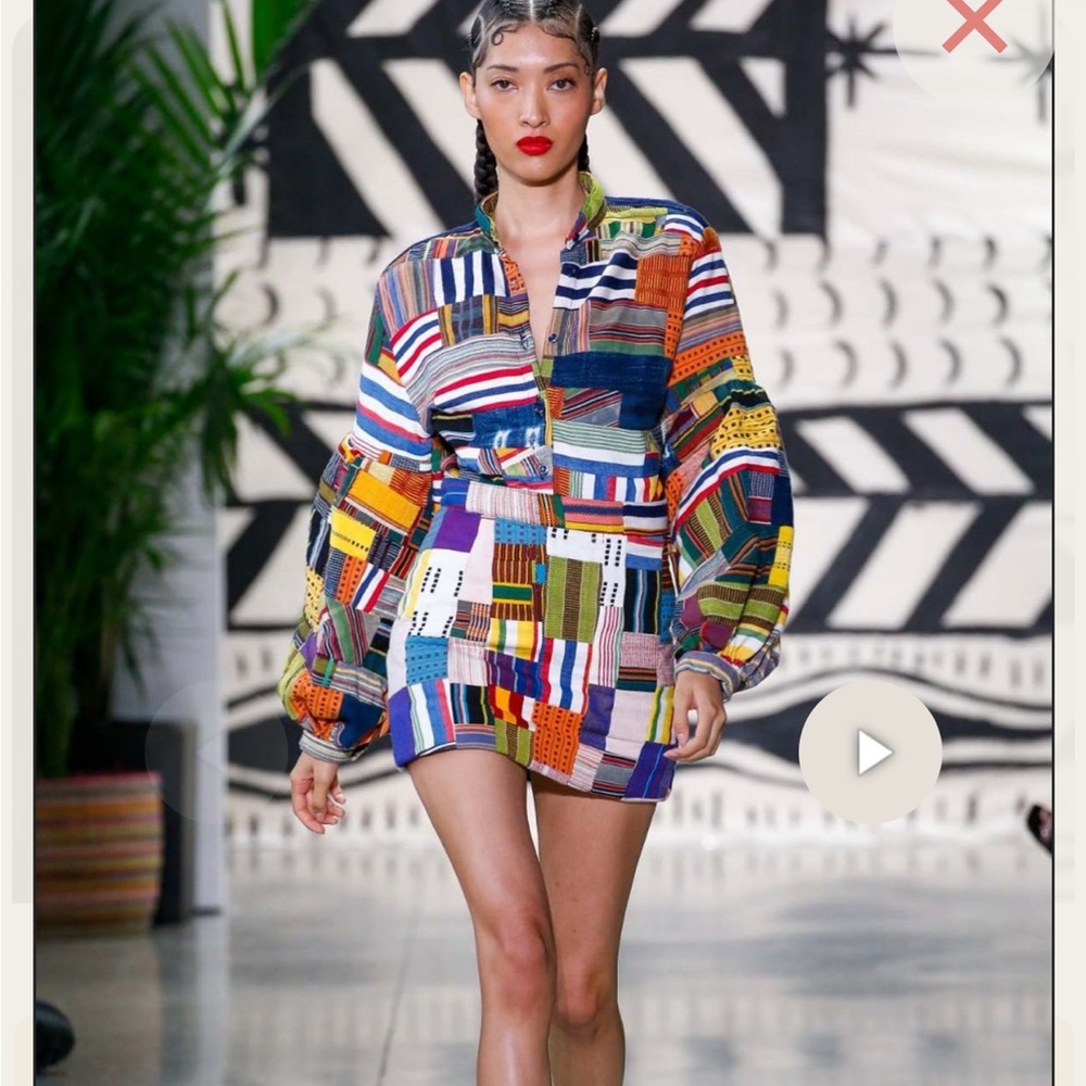 STUDIO189 patch work mini Skirt 
Sold out everywhere